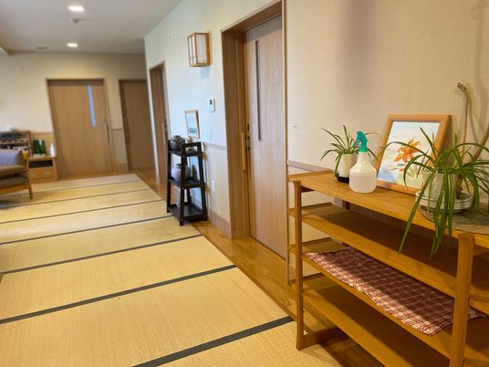 落ち着いた和風廊下