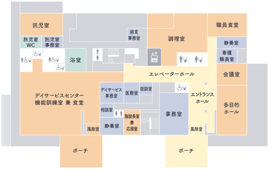 静かなリラックス空間 客室