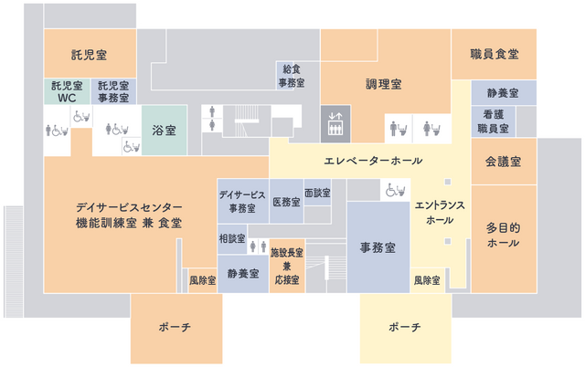 静かなリラックス空間 客室