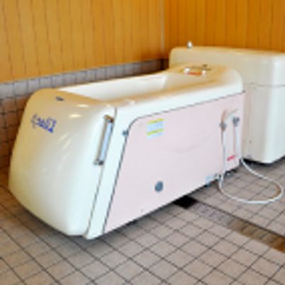 リラックスできる浴室