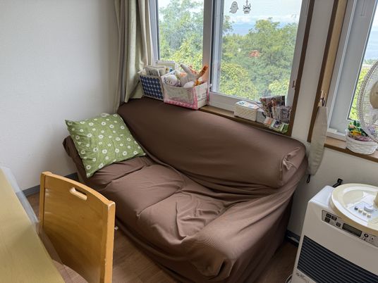 窓際の居室