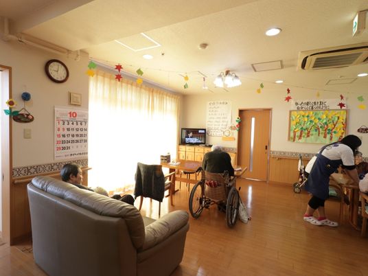 日常生活風景の共有スペース