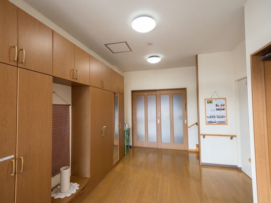 清潔な居室の一角