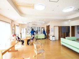 明るい共有スペース