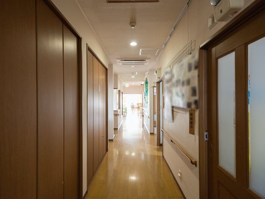 清潔感のある廊下