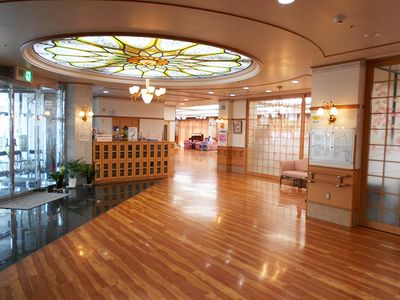 豪華な空間のロビー