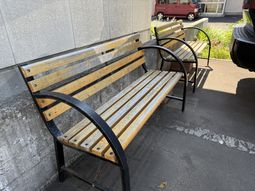 ベンチがある場所