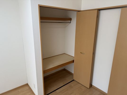 収納が整ったクローゼット