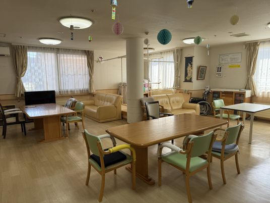 明るいリビング