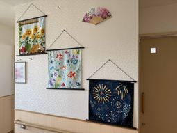 和風装飾の廊下