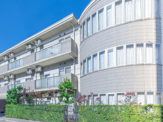 日当たり良好な外観