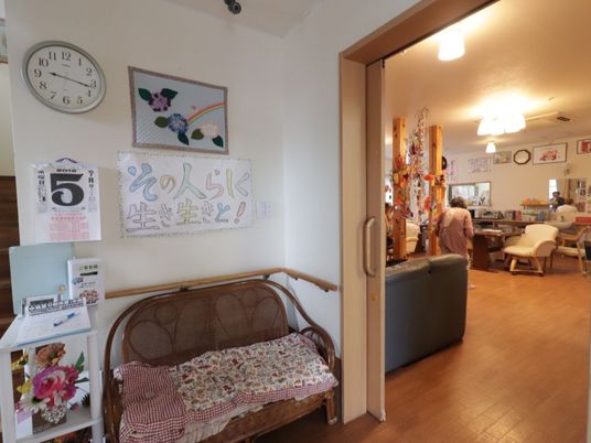 共有スペースの入口