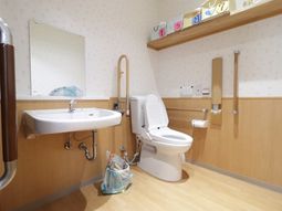 バリアフリーな洗面トイレ