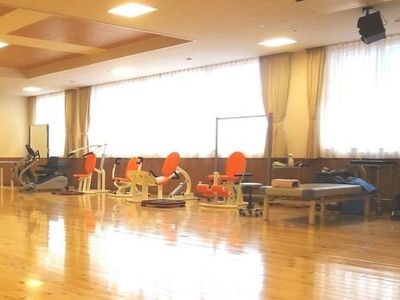 トレーニング器具のある部屋