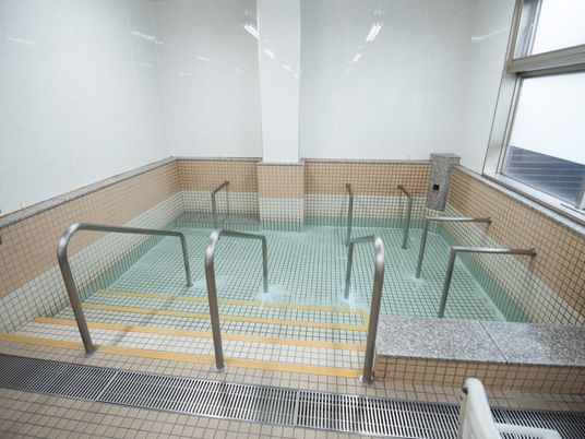 手すり付き浴室