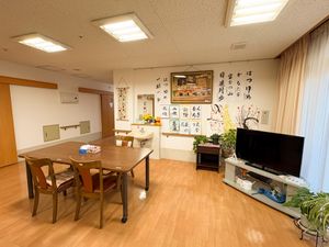 明るい和室内