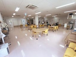 広々とした休憩室