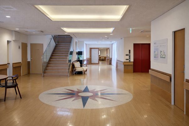 広々とした廊下