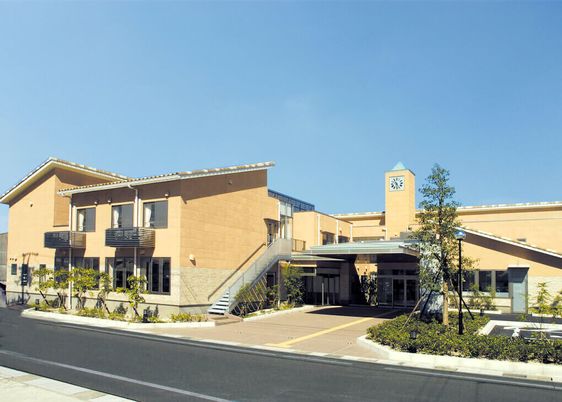 施設の建物外観