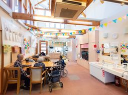 共有スペースの明るい様子