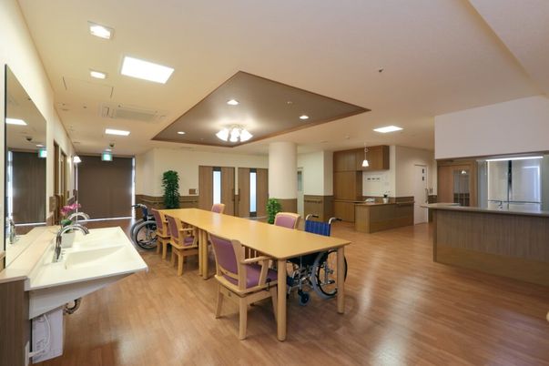 明るいリビング