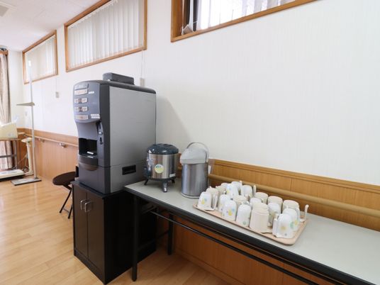 快適な飲料スペース