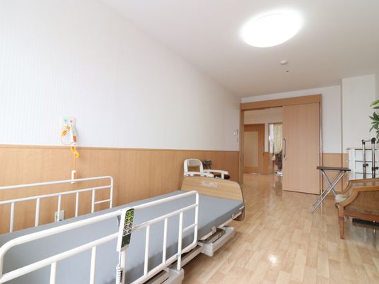 広々とした居室の一角