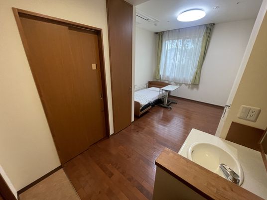 温かみのある居室