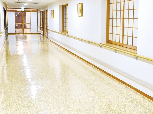 明るい廊下  