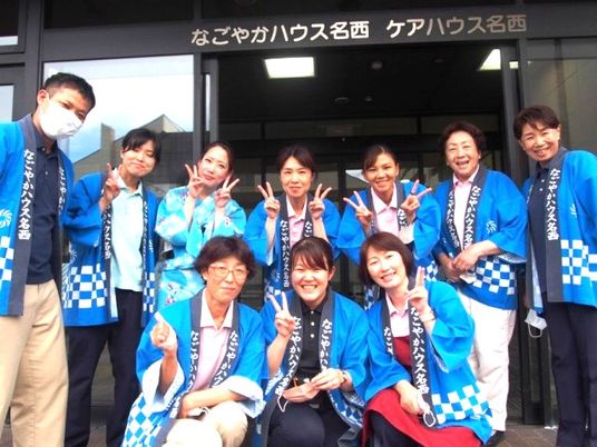 スタッフ集合のエントランス  