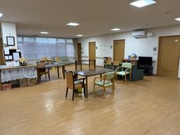 広々としたラウンジ