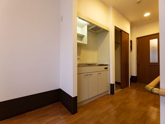 居室のキッチンエリア