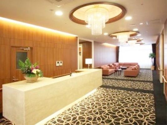 温かみのあるエントランス