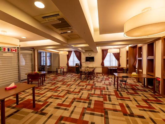 共有スペースの快適な居室