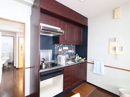 キッチンの整った部屋