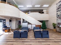 明るいリビングエリア