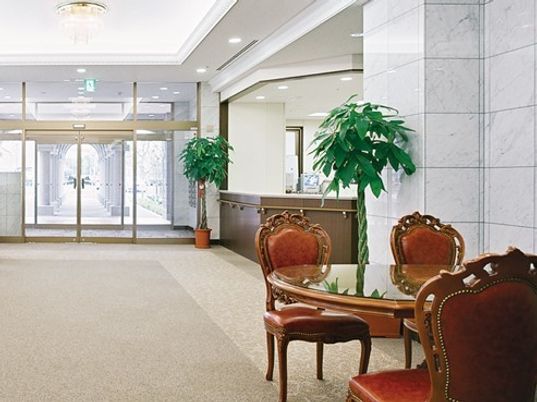 エレガントなエントランス風景