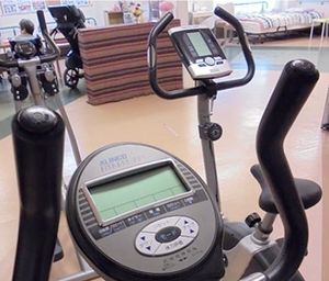 運動機器のある部屋  