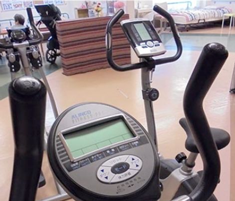 運動機器のある部屋  