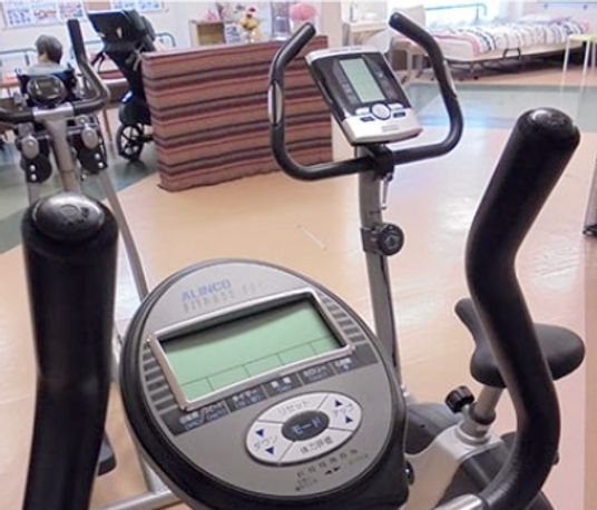 運動機器のある部屋  