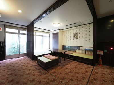 和室の洋室風休憩スペース