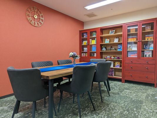 明るい廊下