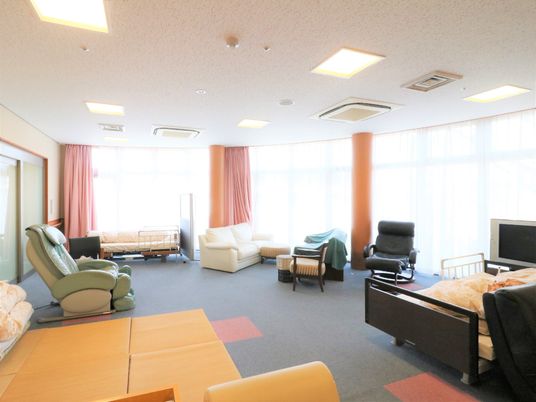 ゆったりとした共用リビング