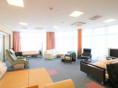 ゆったりとした共用リビング