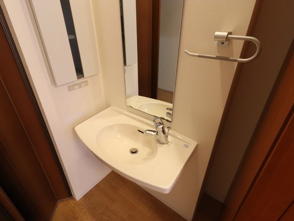 清潔な洗面台