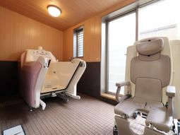 バリアフリーの洗浴設備