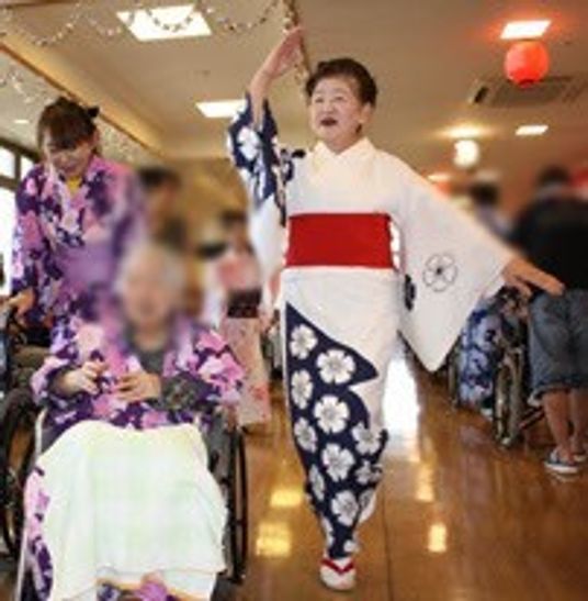 イベントが行われている廊下