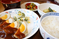 美味しい料理の食事