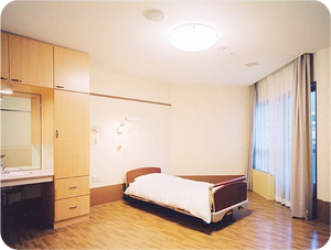 明るく広い居室