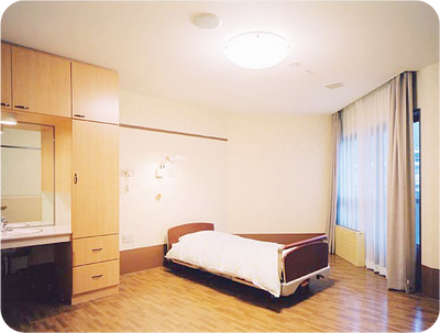明るく広い居室